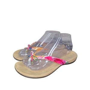 Vionic Bella II Thong Sandals Womens 8.5 Arch Support Flip Flops Multicolor